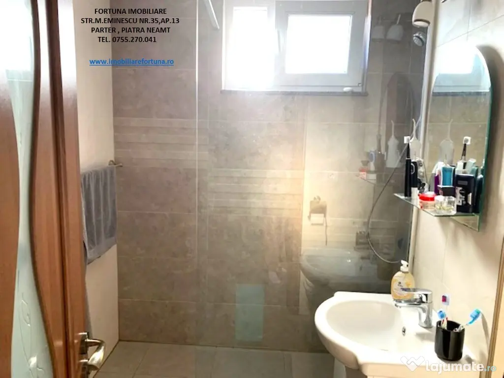 Apartament 2 camere,etaj 2,renovat,mobilat,utilat,zona Centrala- ITM - Piatra-Neamt (Neamt)