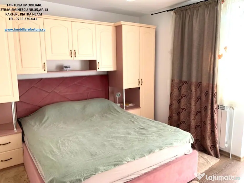 Apartament 2 camere,etaj 2,renovat,mobilat,utilat,zona Centrala- ITM - Piatra-Neamt (Neamt)