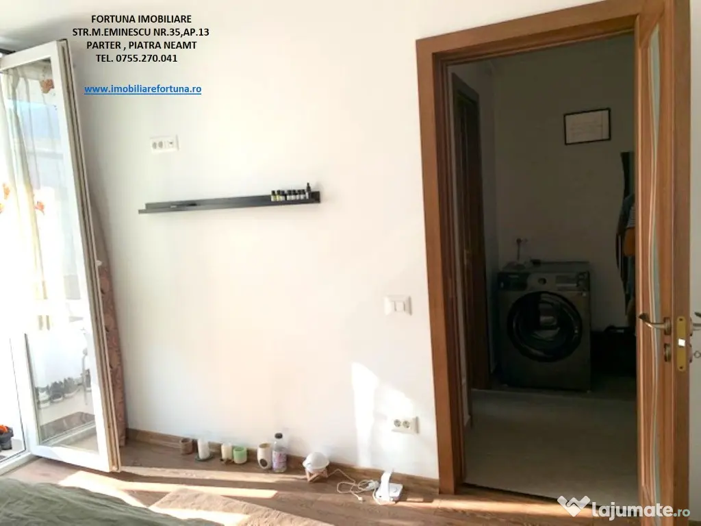 Apartament 2 camere,etaj 2,renovat,mobilat,utilat,zona Centrala- ITM - Piatra-Neamt (Neamt)