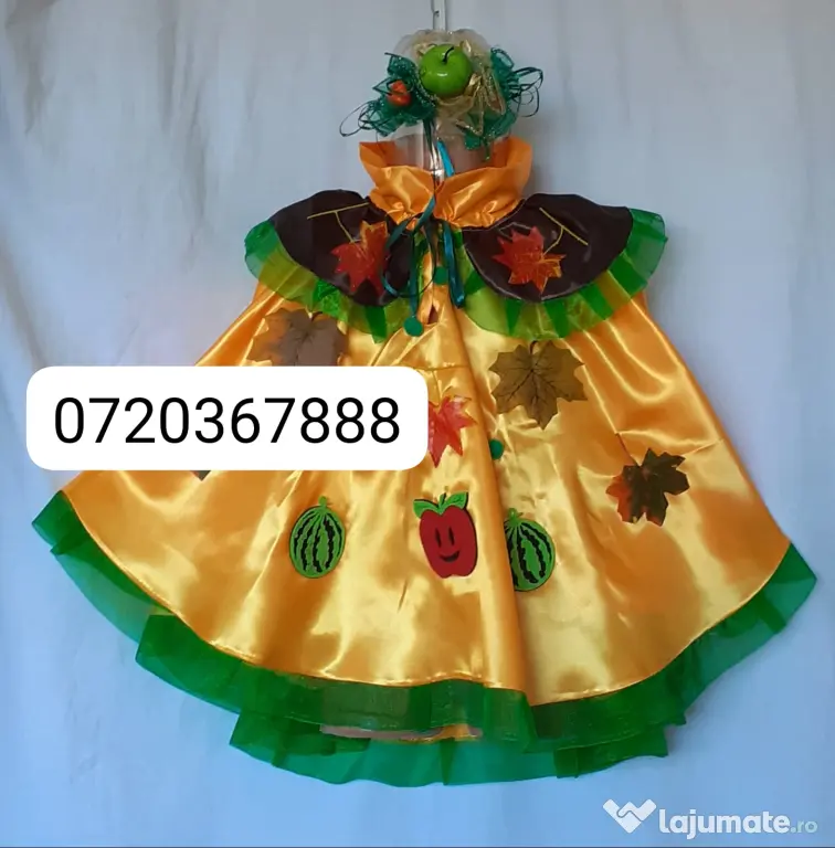 Pelerina Printul toamnei (Printesa toamnei) pentru copii ,145 lei