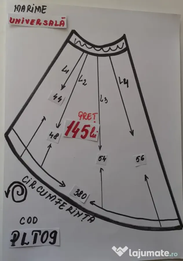 Pelerina Printul toamnei (Printesa toamnei) pentru copii ,145 lei