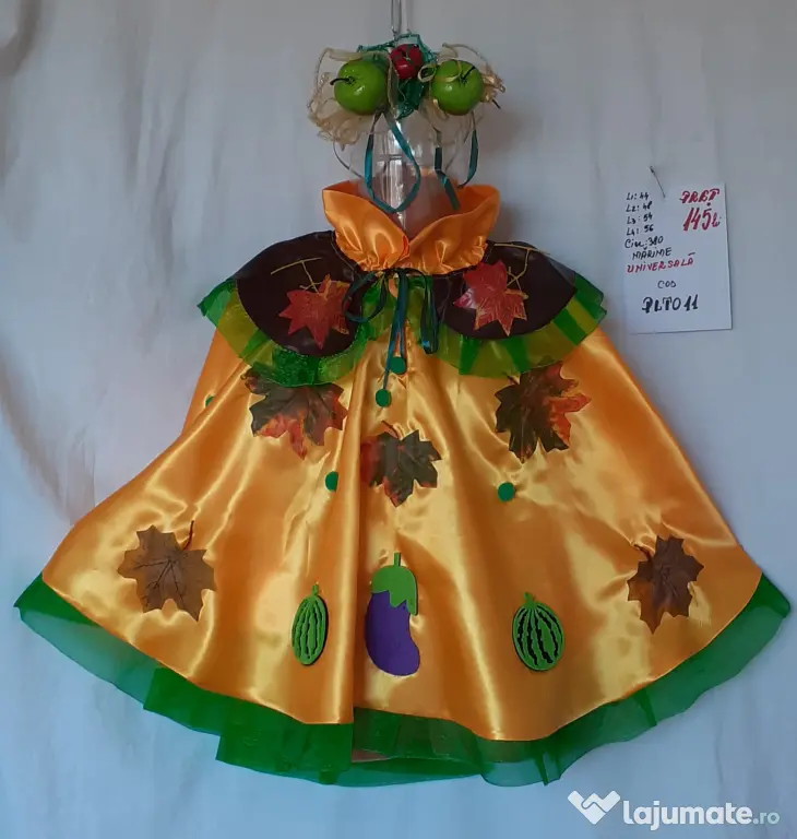 Pelerina Printul toamnei (Printesa toamnei) pentru copii ,145 lei