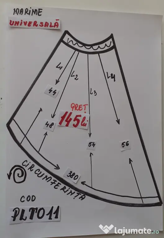 Pelerina Printul toamnei (Printesa toamnei) pentru copii ,145 lei