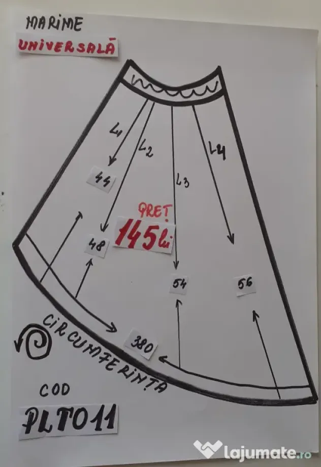 Pelerina Printul toamnei (Printesa toamnei) pentru copii ,145 lei