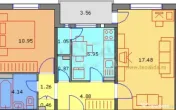 2 camere, 4/8, 51mp, bloc 1980-Gorjului-Dreptatii 