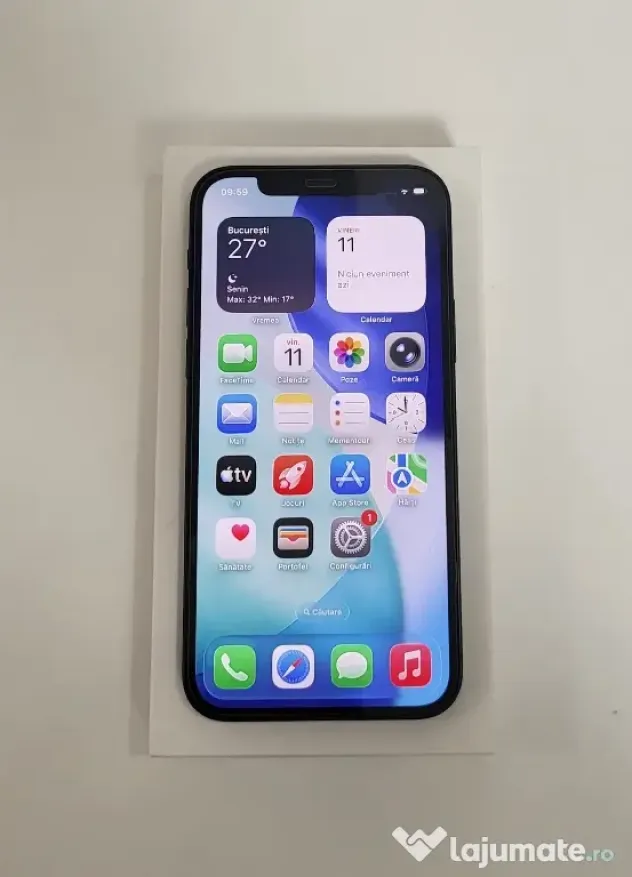iPhone 12 Black | Impecabil 10/10 | Full Box