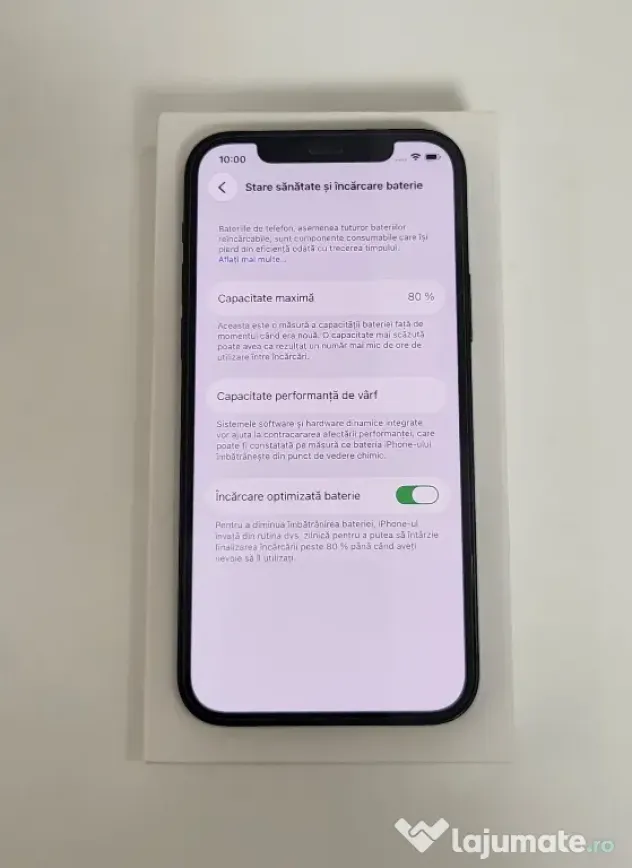 iPhone 12 Black | Impecabil 10/10 | Full Box