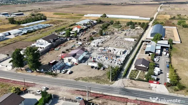 Depozit materiale de constructii/Teren 16400 mp/Tecuci - Cuza Voda (Galati)