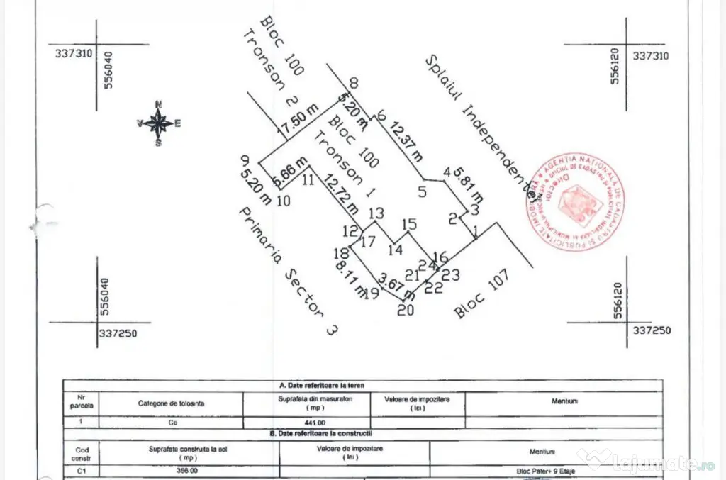 Proprietate de investitii | Cladire moderna birouri S+9E | V - Bucuresti (Bucuresti-Ilfov)