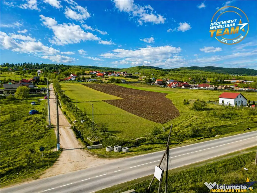 Proprietate remarcabila: 32.000mp teren, acces direct DJ112, - Sfantu Gheorghe (Covasna)