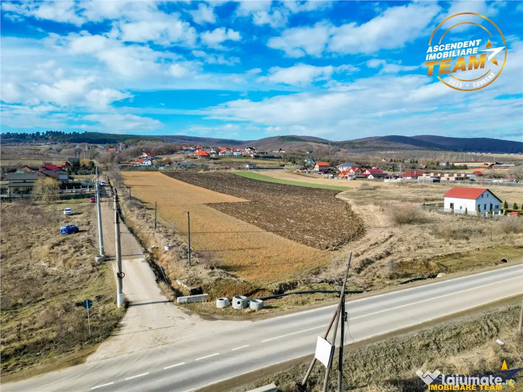 Proprietate remarcabila: 32.000mp teren, acces direct DJ112, - Sfantu Gheorghe (Covasna)
