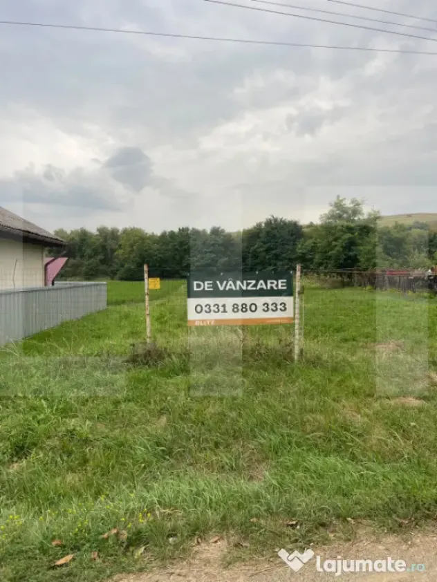 Oportunitate de investiție! Teren intravilan 2.600 mp în ? - Sendriceni (Botosani)