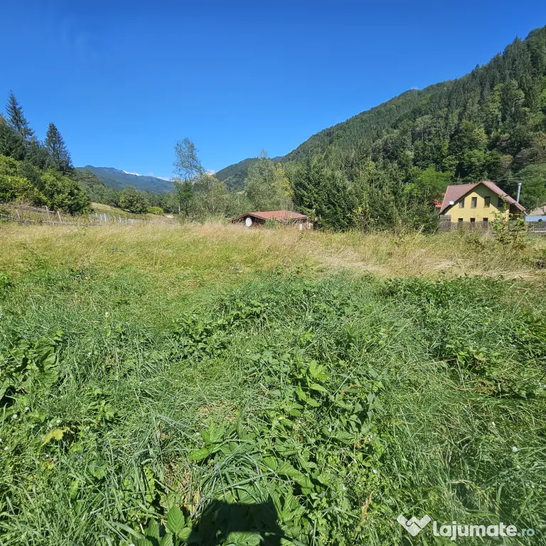 Teren în Sătic, Arges- intravilan 852 mp, vedere superbă spre Piatra Craiului