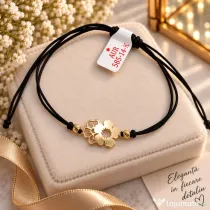 Brățară damă cu floare aurie, elegantă – 330 lei Aur 14 K 595