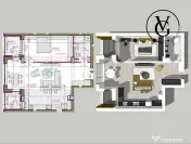 Apartament cu 2 camere | Complex rezidential | Blue Bike ED 