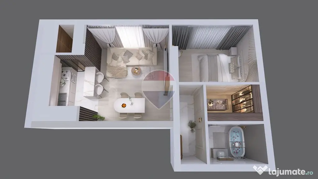 Apartament de vanzare 2 camere | Bragadiru Cartierul Latin Ghencea - Bragadiru (Bucuresti-Ilfov)