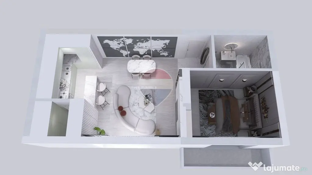 Apartament de vanzare 2 camere | Bragadiru Cartierul Latin Ghencea - Bragadiru (Bucuresti-Ilfov)