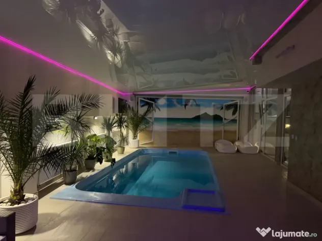 Vilă Exclusivistă 305 mp Util | 2 Piscine, SPA/Jacuzzi | - Santana De Mures (Mures)