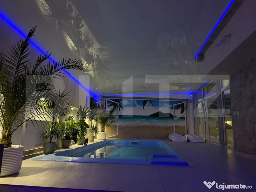 Vilă Exclusivistă 305 mp Util | 2 Piscine, SPA/Jacuzzi | - Santana De Mures (Mures)