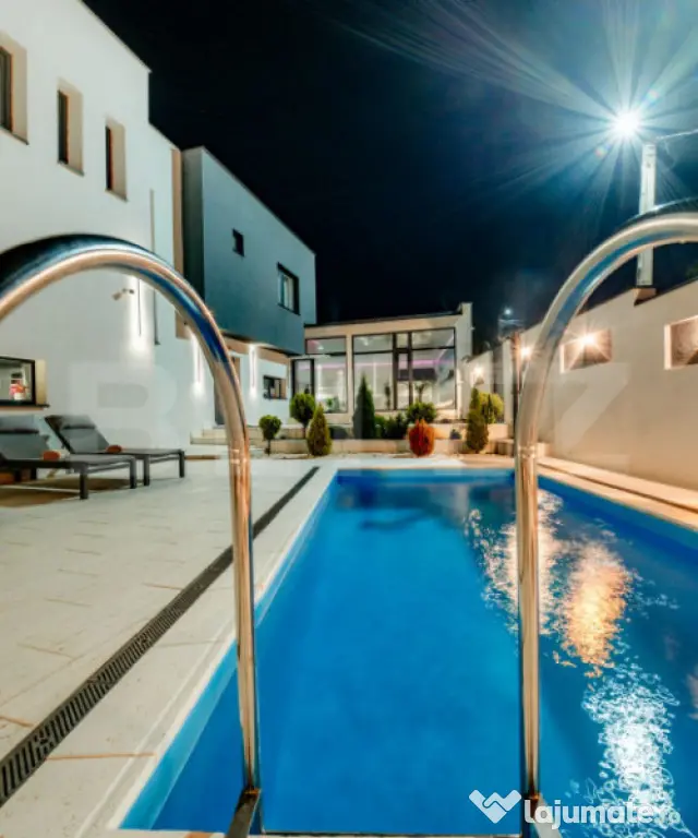 Vilă Exclusivistă 305 mp Util | 2 Piscine, SPA/Jacuzzi | - Santana De Mures (Mures)