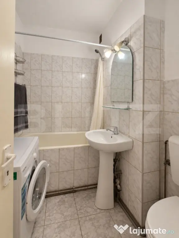 Garsoniera 34 mp cu balcon inchis, etaj 2 – Aleea Carpati, - Targu Mures (Mures)