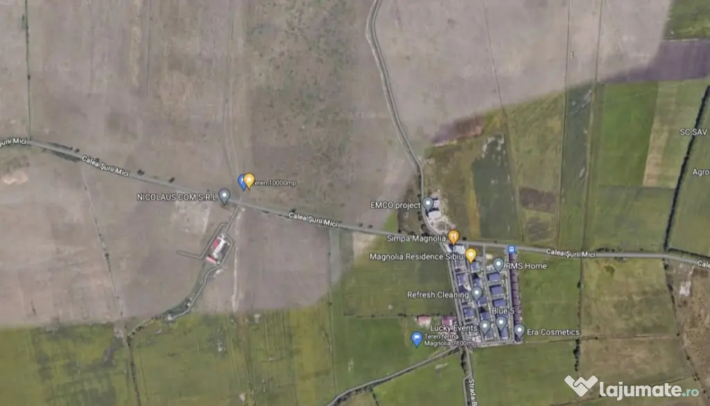 Teren 7100mp langa complexul Magnolia - Sibiu (Sibiu)