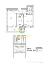 Apartament Decomandat 2 Camere 56.50mp Berceni 