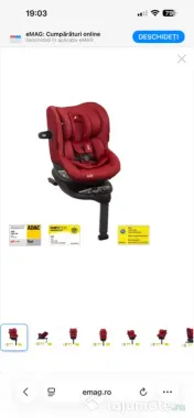 Scaun auto isofix Joie I-Spin 360 Merlot 