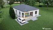 Casa 4 camere, teren 385 mp- Berceni-Vidra