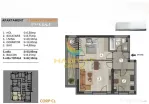 Apartament 2 camere 54 mp + balcon in Popesti Leordeni