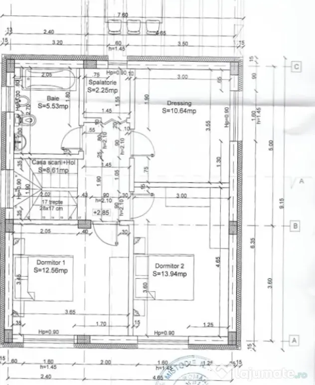 Casă P+E la roșu, 140 mp, teren 300 mp, Pantelimon, la 2 km de metrou