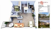 Duplex de vanzare cu 4 camere, Parter + 1 Etaj - Giarmata