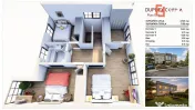 Duplex de vanzare cu 4 camere, Parter + 1 Etaj - Giarmata