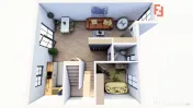 Duplex de vanzare cu 4 camere, Parter + 1 Etaj - Giarmata
