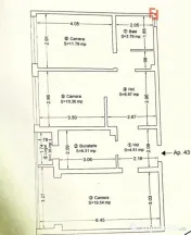 COMISION 0% Apartament de vanzare cu 3 camere, 67 mp utili, 