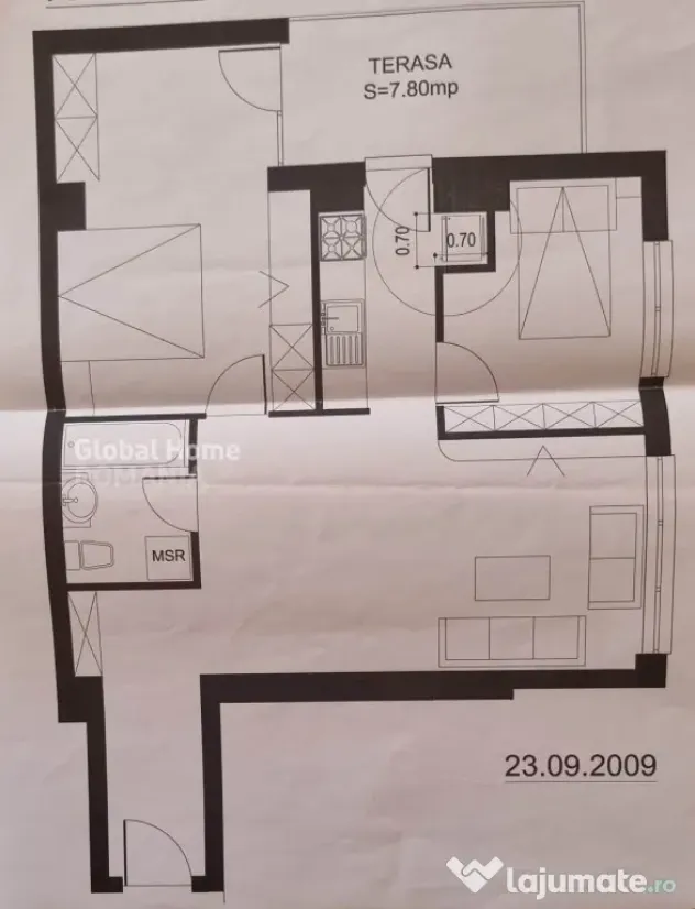 3 CAMERE | NORTH AREA LAKE VIEW | TERASĂ 7,80 MP | 62 MP UT - Bucuresti (Bucuresti-Ilfov)