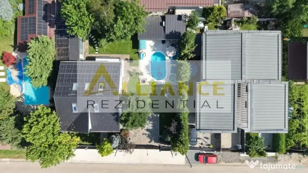Casa premium cu piscina | Complet mobilata si utilata | Teren 650 mp | - Berceni (Bucuresti-Ilfov)