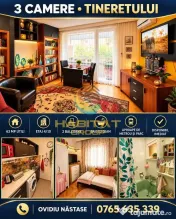 Vânzare apartament 3 camere Tineretului!