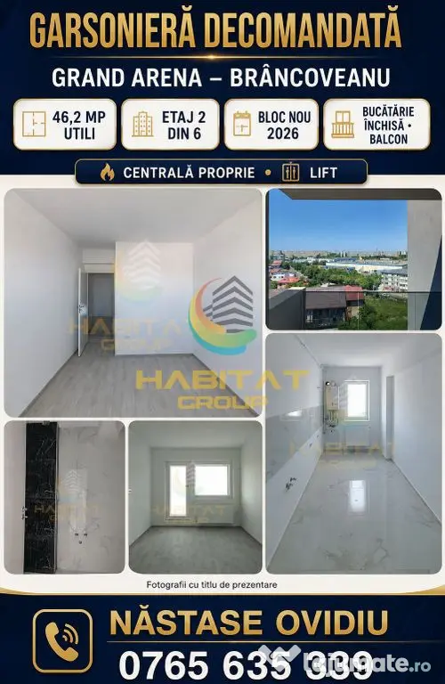 Vanzare Garsonieră decomandată Grand Arena–Brâncoveanu! - Bucuresti (Bucuresti-Ilfov)