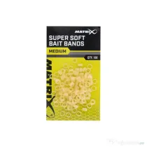 Inele Silicon Matrix Latex Bait Bands Medium, 100buc