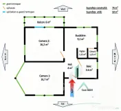 Apartament in vila | 2 camere | Decomandat | Parcare | Curte 