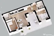 Apartament cu 3 camere, 67 mp, zona Careiului 