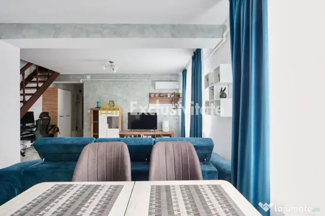 Apartament modern cu 2 camere și mansardă - Eremia Grigorescu - Pitesti (Arges)