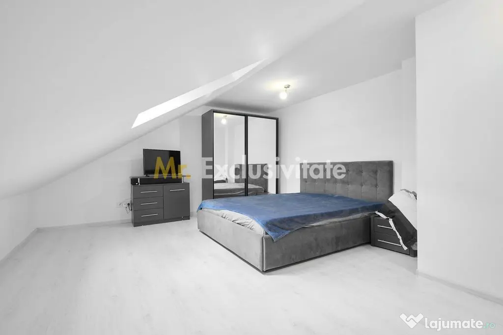 Apartament modern cu 2 camere și mansardă - Eremia Grigorescu - Pitesti (Arges)