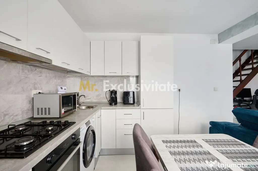 Apartament modern cu 2 camere și mansardă - Eremia Grigorescu - Pitesti (Arges)