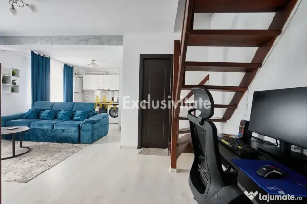 Apartament modern cu 2 camere și mansardă - Eremia Grigorescu - Pitesti (Arges)