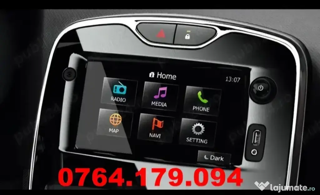 Actualizare Medianav harti soft Dacia Renault gps navigatie cod