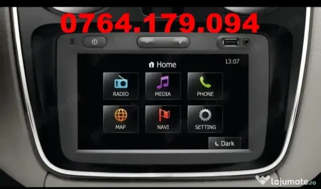 Actualizare Medianav harti soft Dacia Renault gps navigatie cod