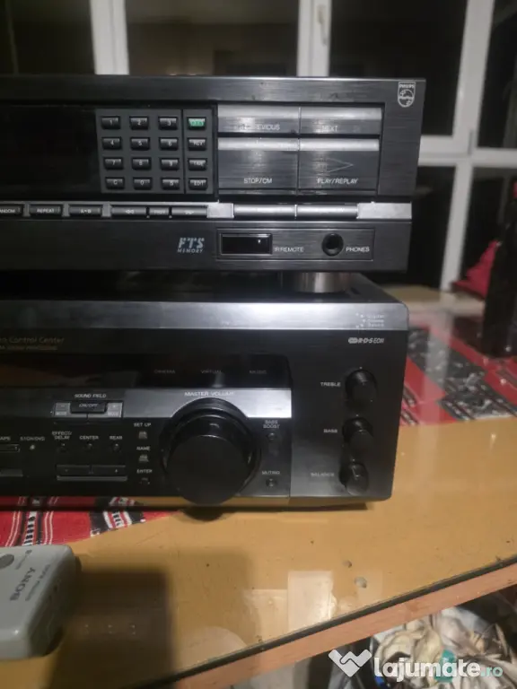 Sistem audio HiFi clasic Sony + Philips