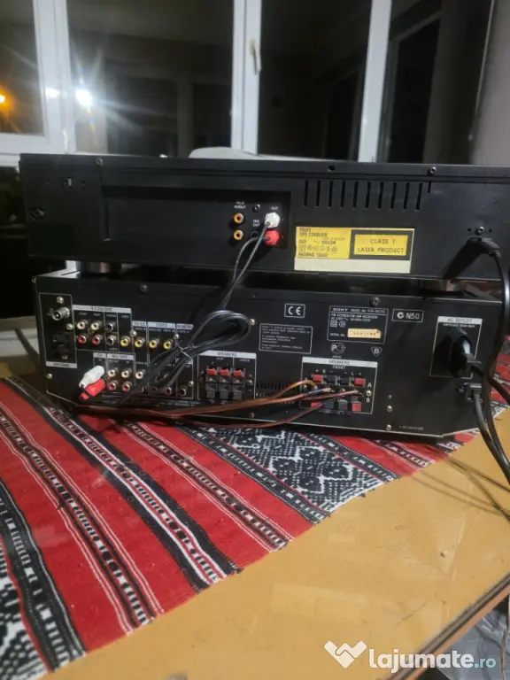 Sistem audio HiFi clasic Sony + Philips